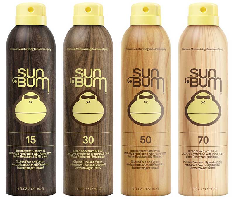 Sun Bum Original Moisturizing Sunscreen Lotion range