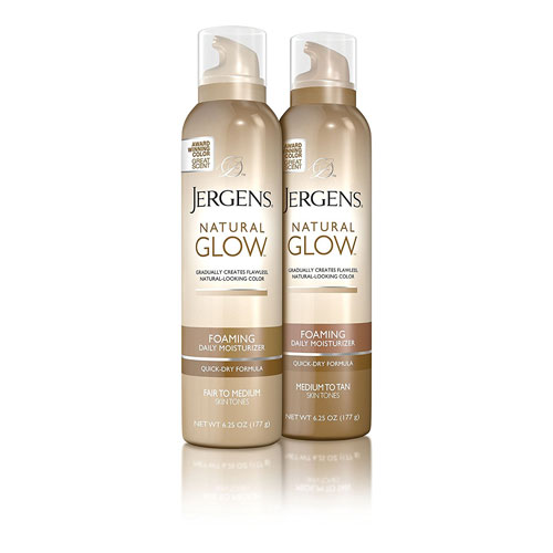 Jergens Natural Glow Foaming Daily Moisturizer