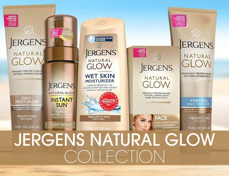 Jergens natural glow collection